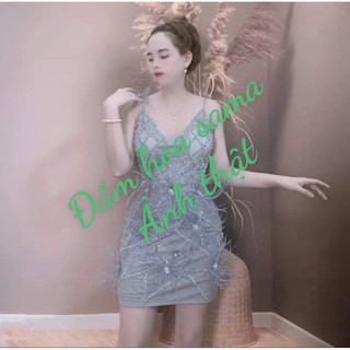 ĐẦM BODY DÍNH LÔNG CAO CẤP ( kèm ảnh thật )