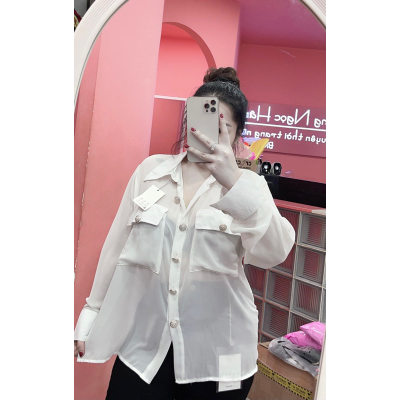 60-90KG SƠ MI VOAN sexy NÚT VÀNG BIGSIZE VƯƠNG NGỌC HÂN