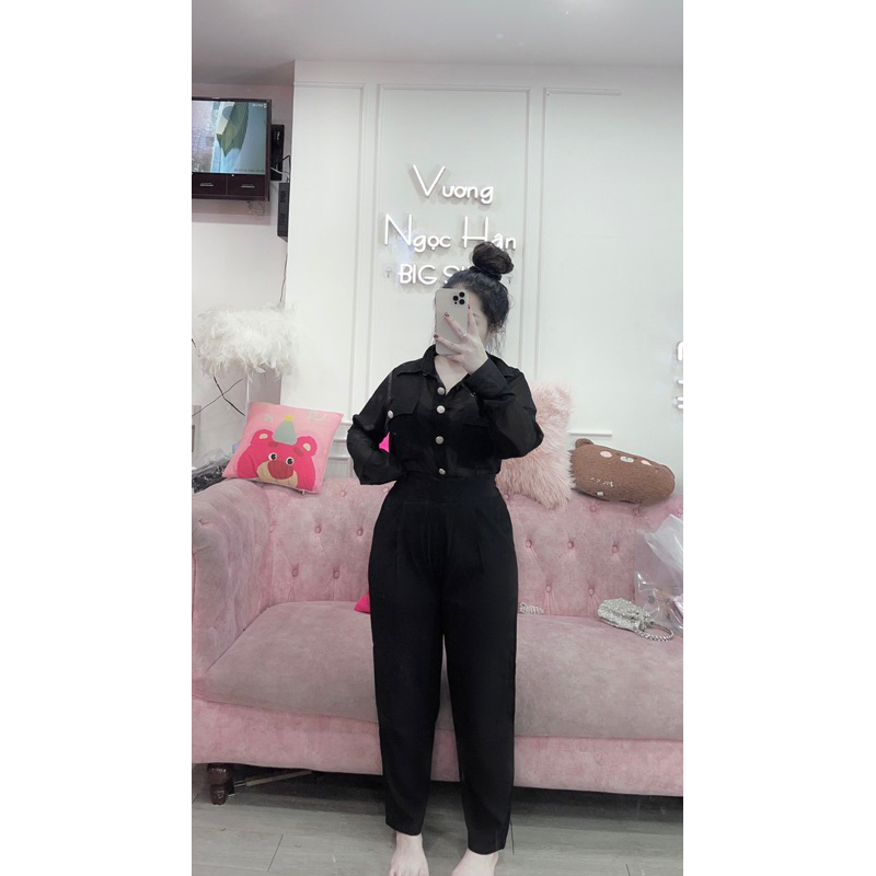 60-90KG SƠ MI VOAN sexy NÚT VÀNG BIGSIZE VƯƠNG NGỌC HÂN