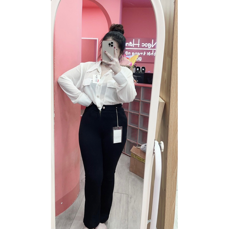 60-90KG SƠ MI VOAN sexy NÚT VÀNG BIGSIZE VƯƠNG NGỌC HÂN