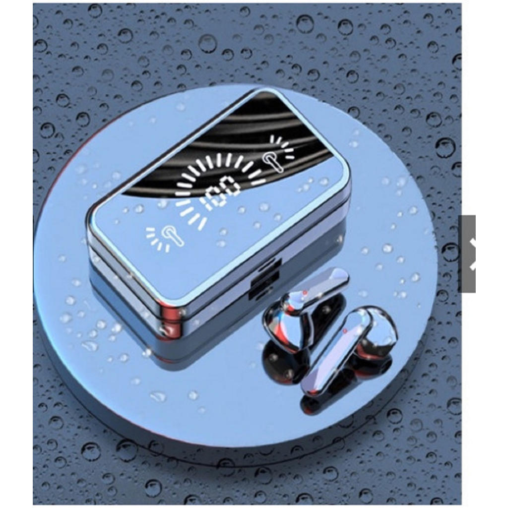 Tai Nghe Không Dây S20 Pro Bluetooth V5.2 - Âm Thanh Hifi 9D Cực Hay Có Micro màn hình LED chống thấm nước,Pin Trâu