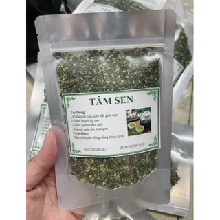 200Gr Trà tâm sen khô hàng ngon hỗ trợ chữa mất ngủ,an thần cực tốt