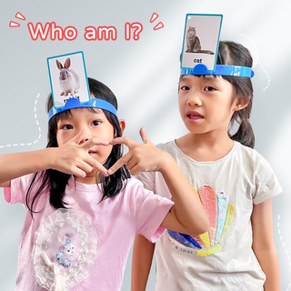 Game đội đầu Hedbanz băng đô đội đầu giáo cụ dạy học
