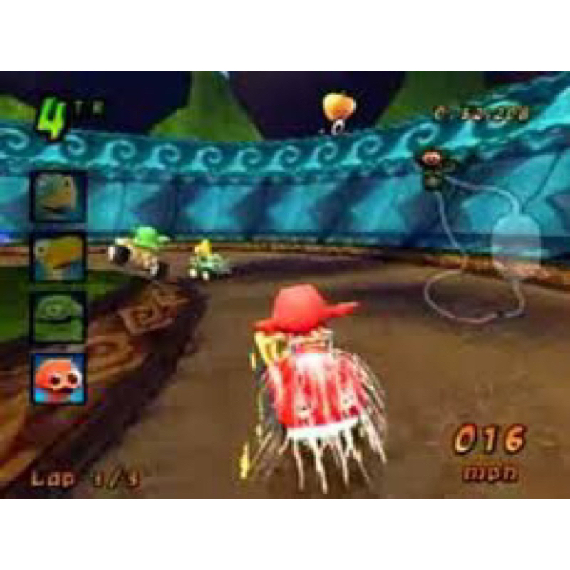 Đua xe gà Ps2, đĩa game ps2, Cocoto kart racer