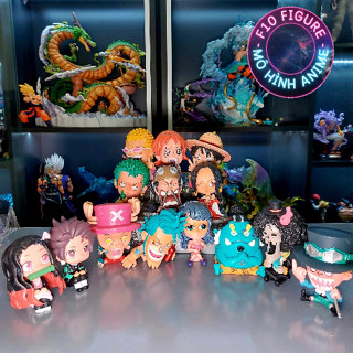 Mô hình One Piece chibi Luffy Zoro - Mô hình anime - Mô hình nhân vật chibi - Loại cao cấp cực nét nha