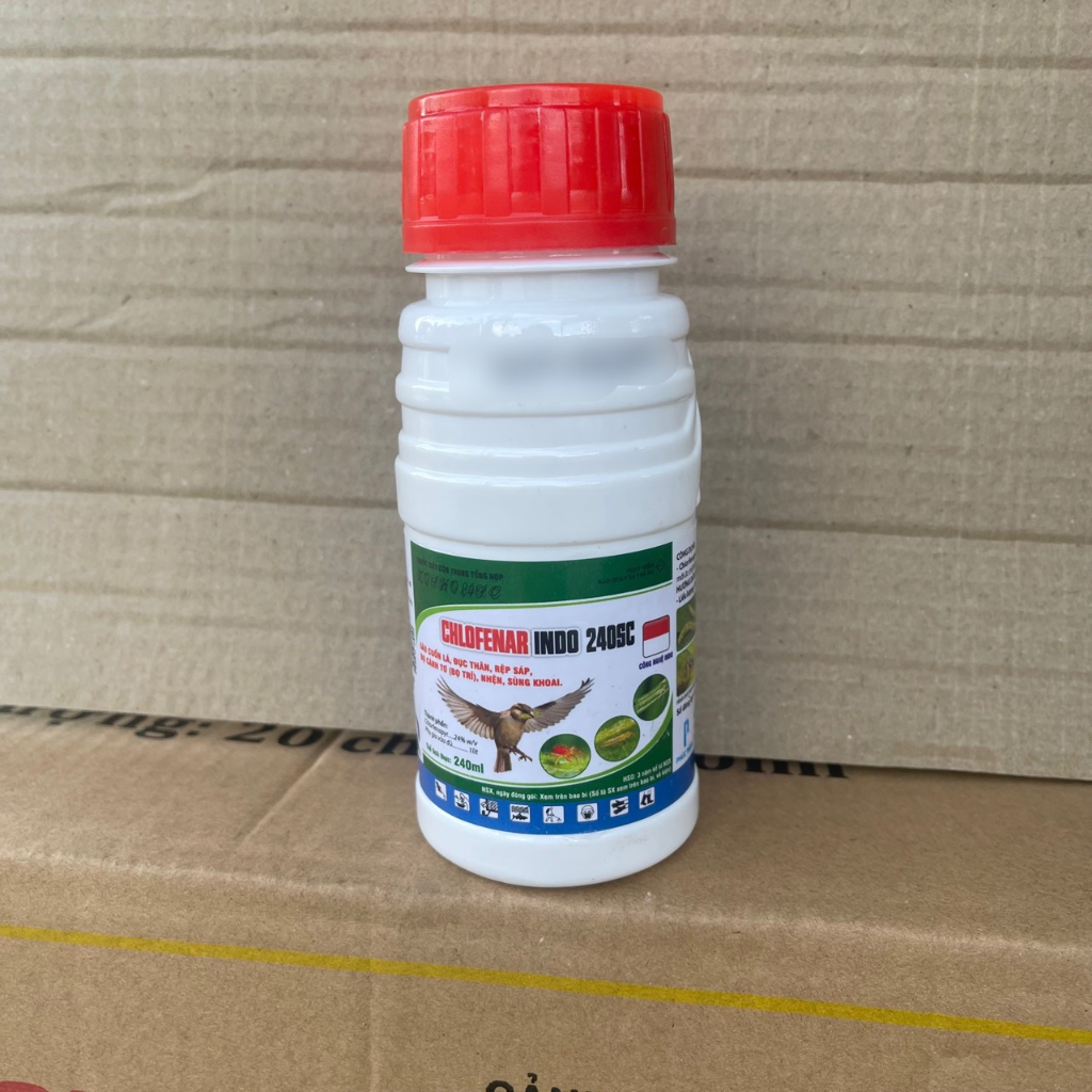 Thuốc trừ sâu Kosho Chlorfena 240SC- chim sâu 240sc 240ml AgriHG