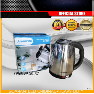 Ấm siêu tốc, ca nấu nước , bình siêu tốc asanzo sk-1800 1.8 lít