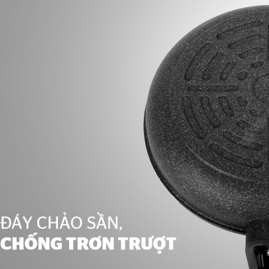 Chảo Đá Chống Dính KHÔNG TỪ SUNHOUSE Size 18-30cm SBD 18-30