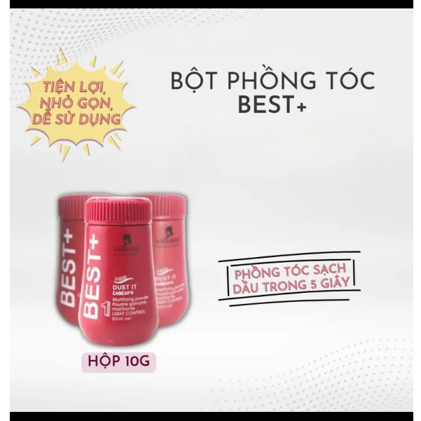 Bột phồng chân tóc HÌNH THẬT