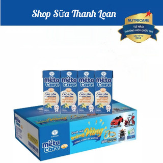 Thùng 48 hộp sữa nutricare 180ml metacare eco phát triển toàn diện.