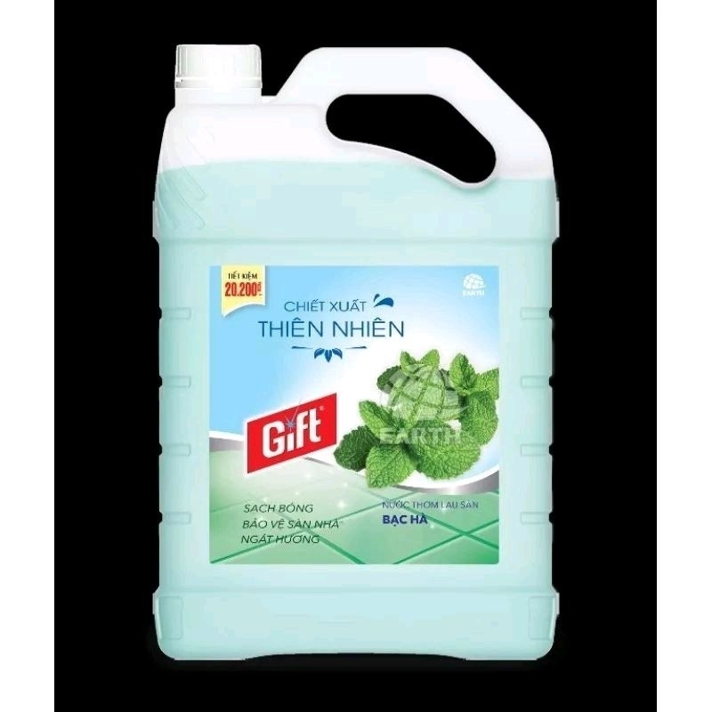 Nước lau sàn Gift 3.8kg  Hương hoa thiên nhiên