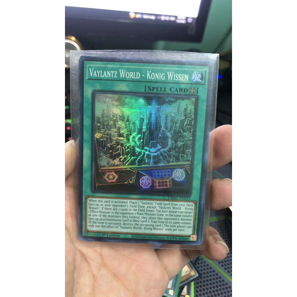 Vaylantz World - Konig Wissen - TAMA-EN013 - Super Rare 1st Edition