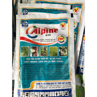 Trừ bệnh alpine 80wg gói 100g, thối rễ , cháy lá