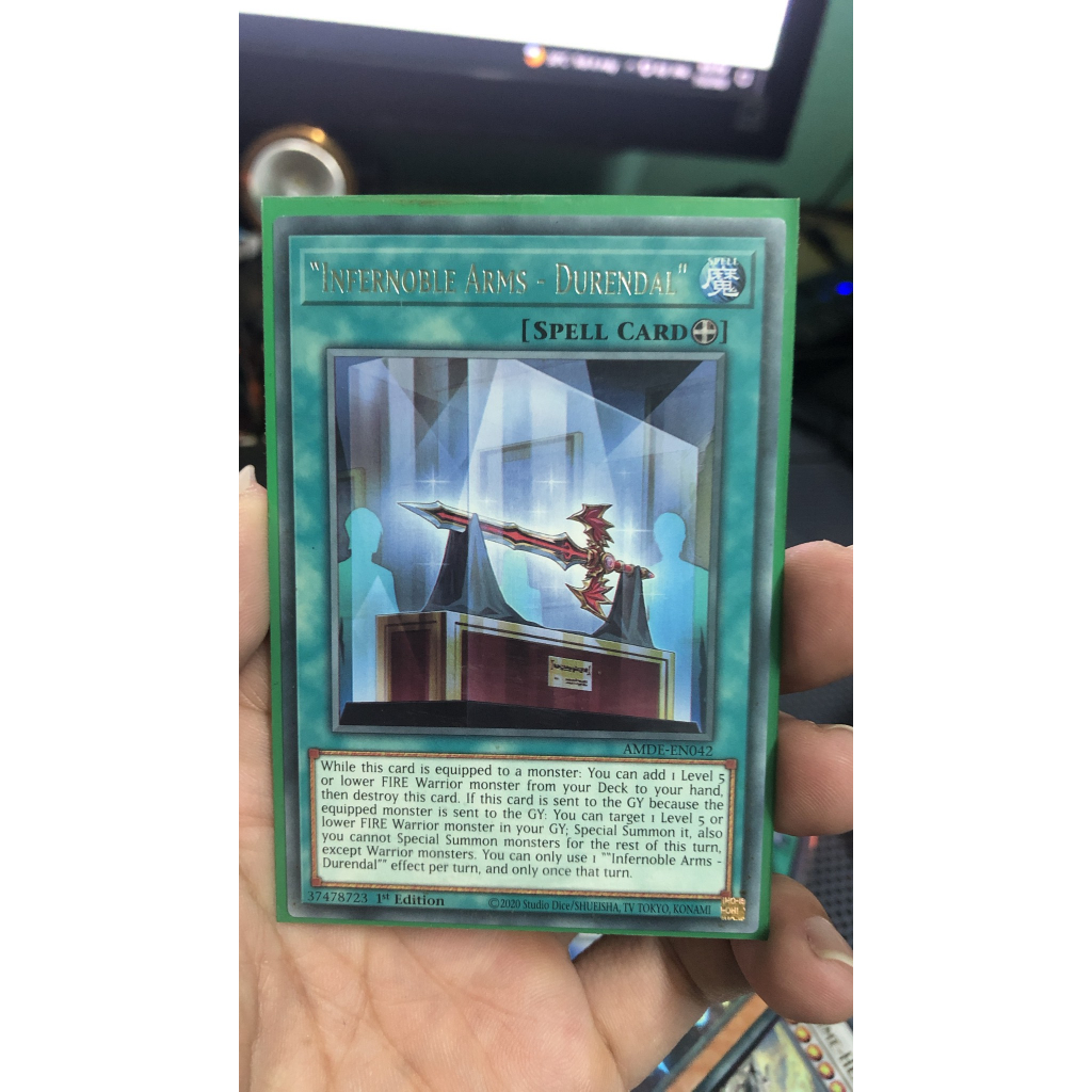 "Infernoble Arms - Durendal" - AMDE-EN042 - Rare 1st Edition