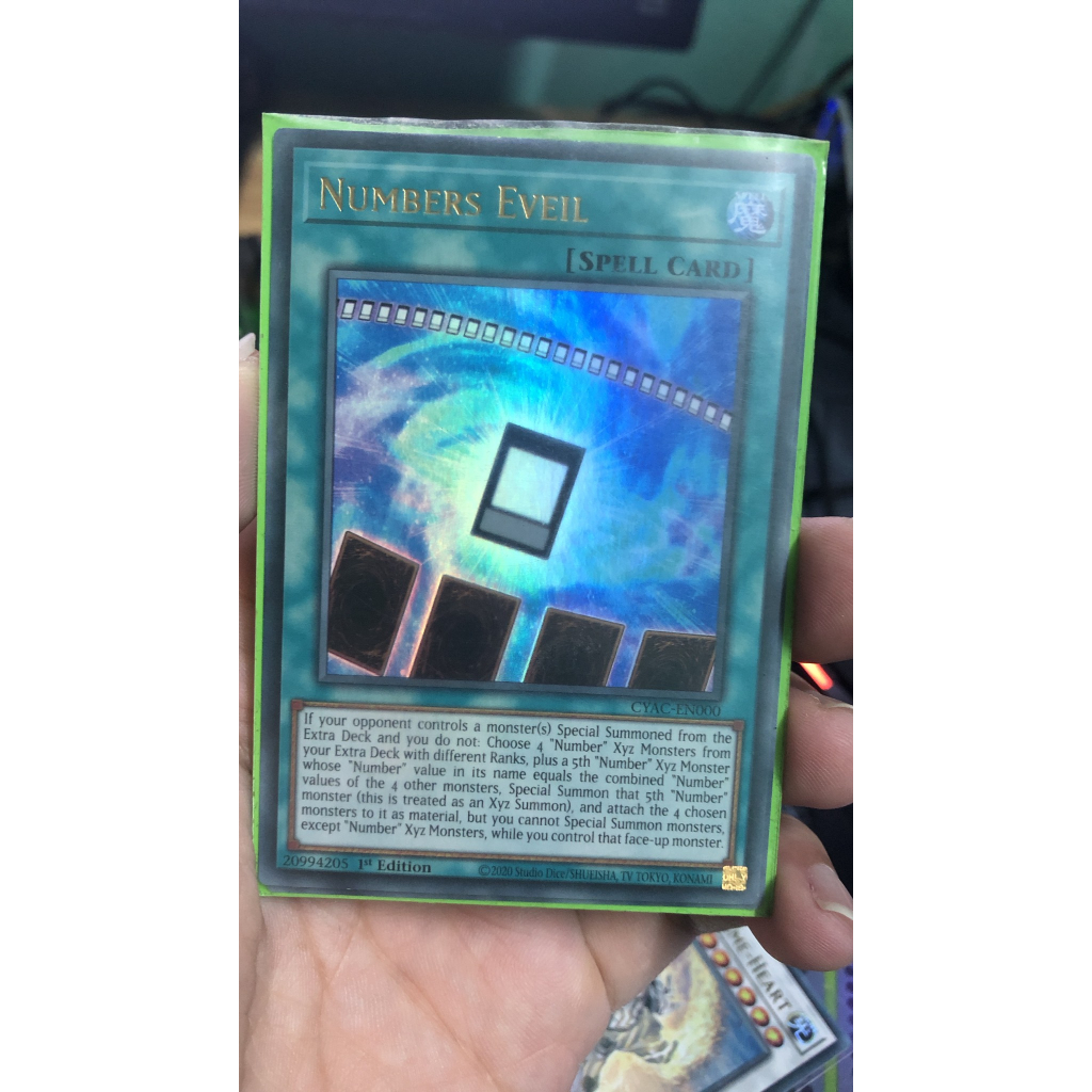 Numbers Eveil - CYAC-EN000 - Ultra Rare 1st Edition