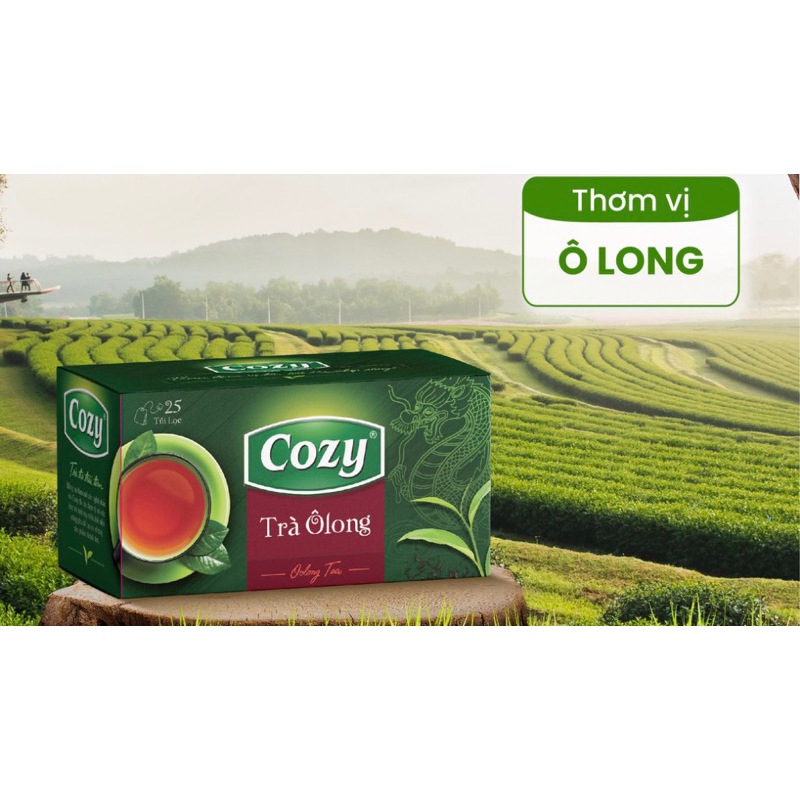 Trà Đào Cozy Túi Lọc 50gr/25 tép