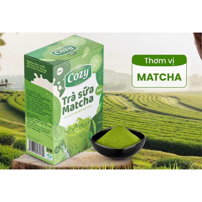 Trà Sữa Matcha 3 in 1