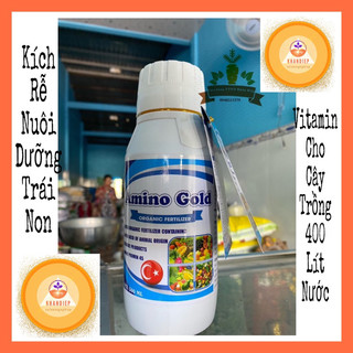 Phân bón Amino gold vitamin ra rễ cho cây chai 500ml