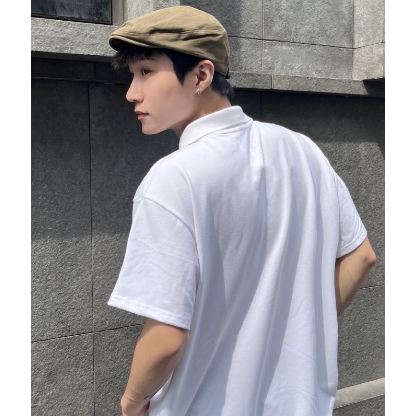 Áo Polo Nike Nam Nữ Form Rộng Cổ Đẹp, Áo Thun Nam Nữ Chất Cotton Co Giãn 4 Chiều Chống Nhăn, Form Như HÌnh Latizia.vn