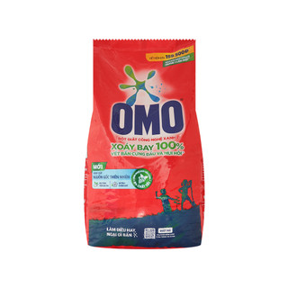 Bột giặt OMO công nghệ giặt xanh giúp xoáy bay vết bẩn loại bỏ mùi hôi 5.7kg.