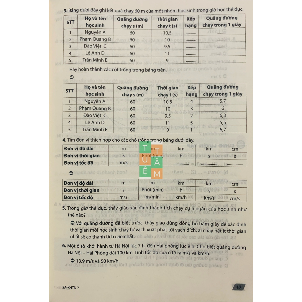 Sách - Bồi dưỡng Khoa học tự nhiên 7