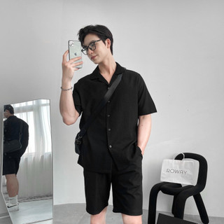 Bộ Đũi Nam - Áo Đũi Quần Đũi Ngắn, Bộ quần áo đũi nam mặc cực mát Gman, chất đũi Thái thoáng