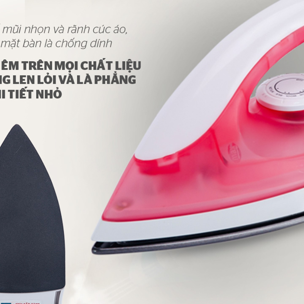 Bàn là khô SUNHOUSE SHD1072 HỒNG