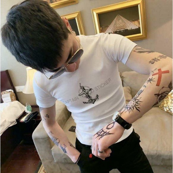 Áo Thun Nam Cổ Tròn vải Cotton thun hàn co giãn mềm mịn phông tay ngắn aothun vakas