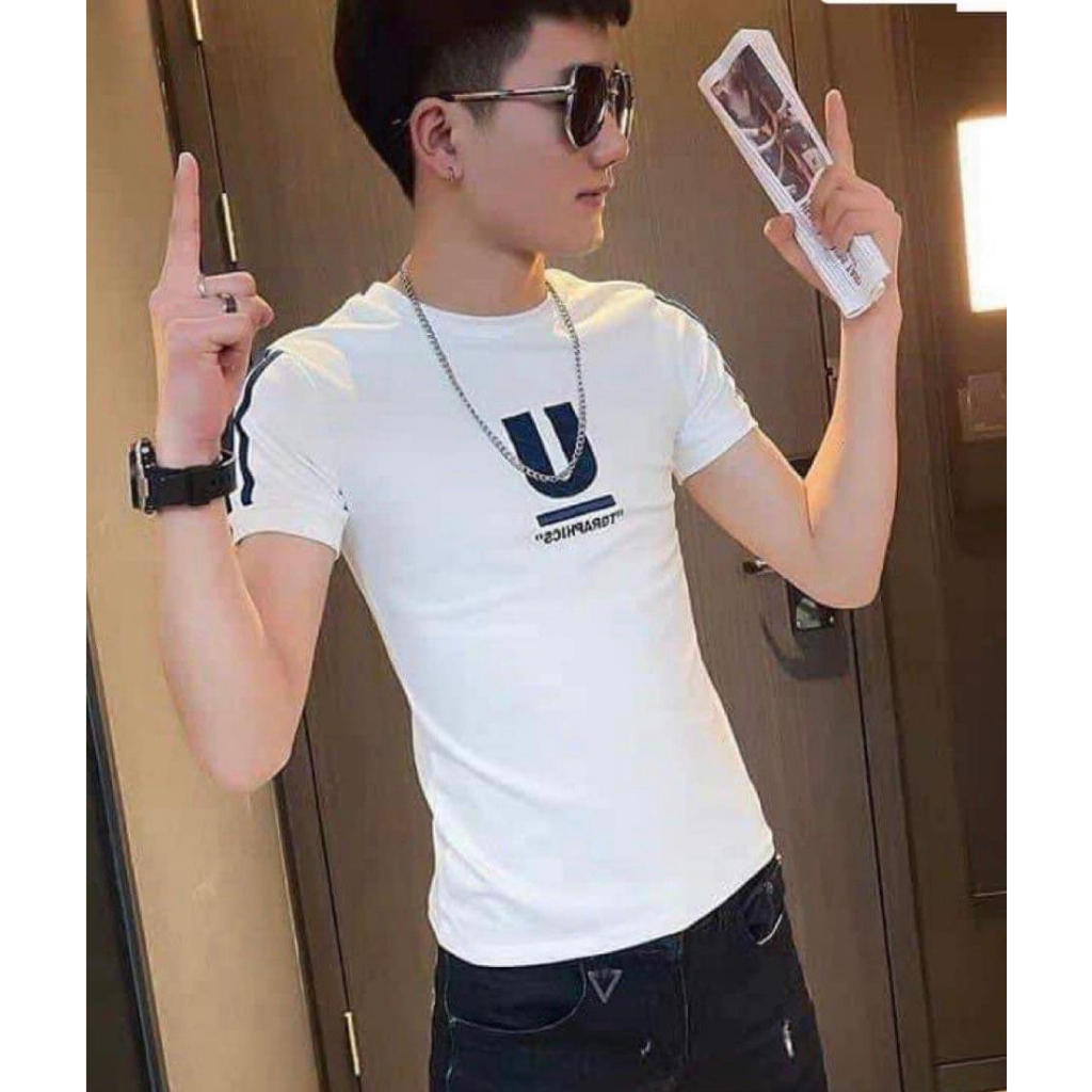 Áo Thun Nam Cổ Tròn vải Cotton thun hàn co giãn mềm mịn phông tay ngắn aothun vakas