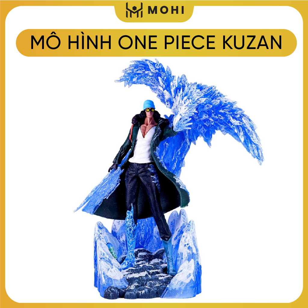 Mô Hình OnePiece Kuzan trạng thái chiến đấu siêu đẹp cao 39cm , nặng 2kg7 - Figure OnePiece - Full Box