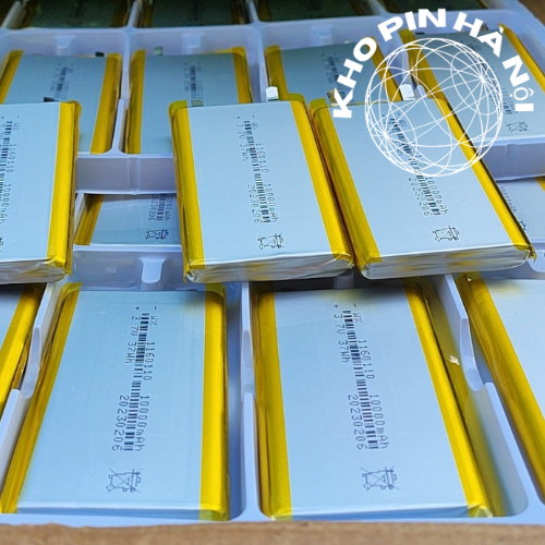 Pin Li-Po 3.7V 10000mAh 1160110  dung lượng cao tích điện lâu dùng chon dự phòng, Laptop, Loa Bluetooth