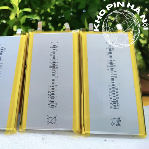 Pin Li-Po 3.7V 10000mAh 1160110  dung lượng cao tích điện lâu dùng chon dự phòng, Laptop, Loa Bluetooth