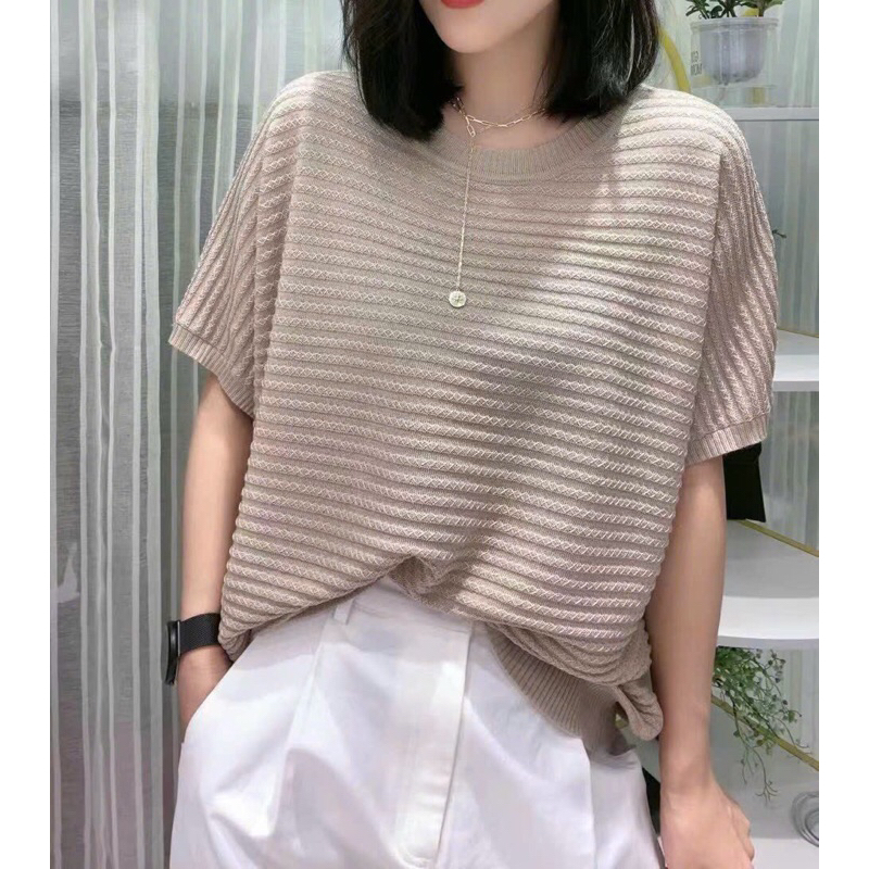Áo Len Kiểu Chất Mongtoghi Mềm Mát Dày Dặn Free Size 57-75kg
