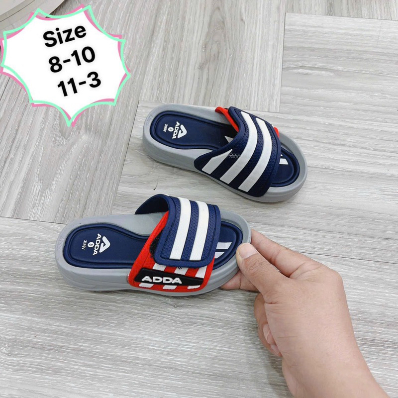 Dép lê Thái Lan kẻ chất xịn siêu nhẹ cho bé trai