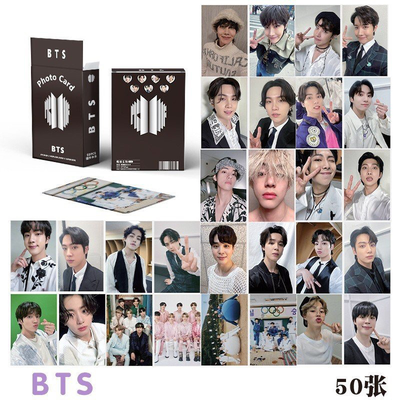 [ CARD HOLOGRAM ] Lẻ 1 Tấm Card BTS