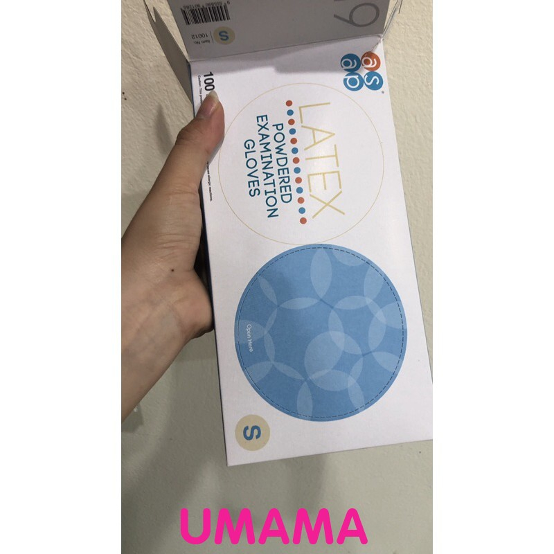 Găng tay y tế latex có bột  - UMAMA