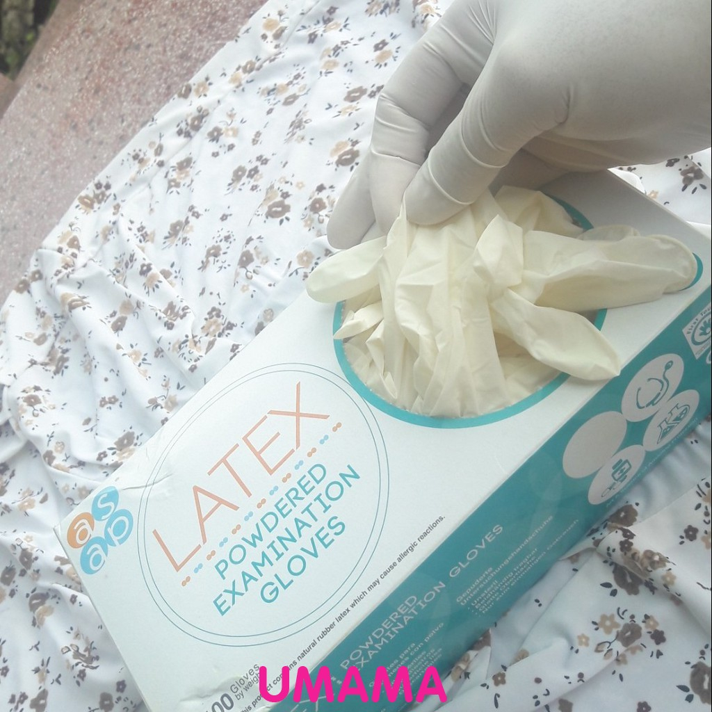 Găng tay y tế latex có bột  - UMAMA