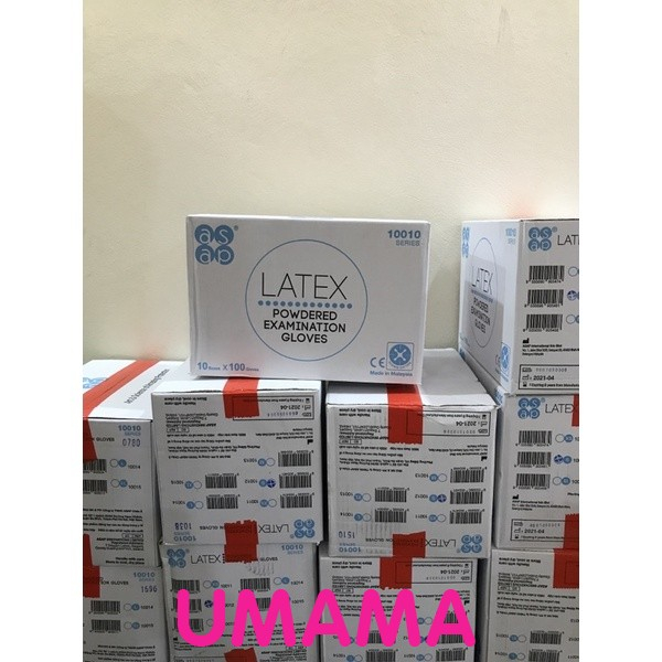 Găng tay y tế latex có bột  - UMAMA