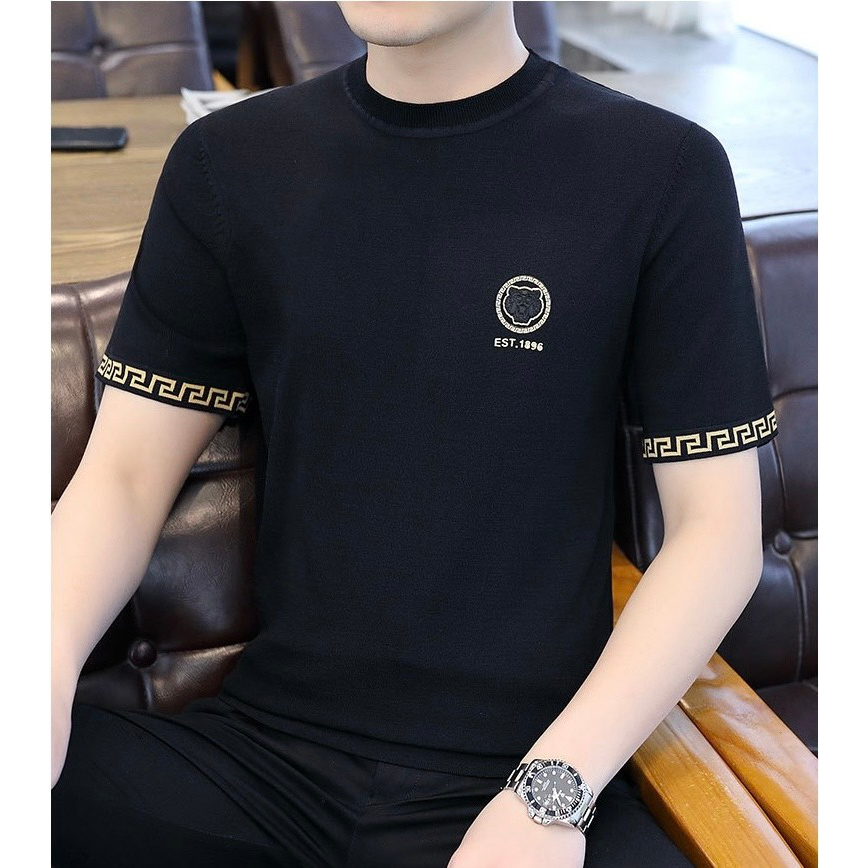 Áo thun nam, áo phông nam tay ngắn cổ tròn chất thun cotton hàn co giãn 2 chiều hình thoáng mát mềm mịn+ vakas9 '