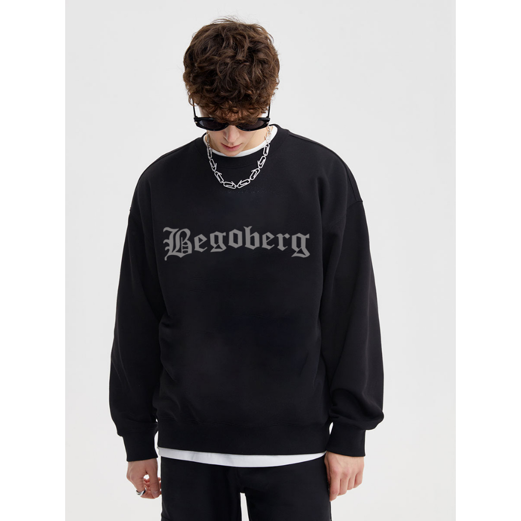 Áo sweater nam form rộng phối layer chất nỉ unisex thời trang trẻ trung Eleclassm-Y0197