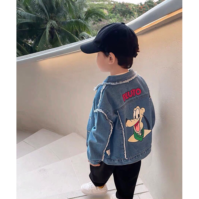 ÁO KHOÁC BÒ PLUTO CHO BÉ SÀNH ĐIỆU