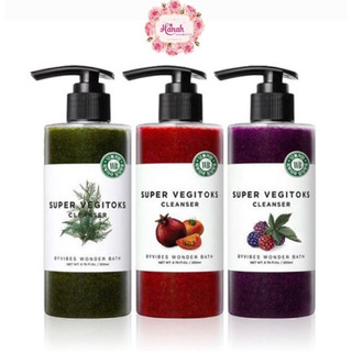 Sữa rửa mặt rau củ wonder bath super vegitoks cleanser 300ml