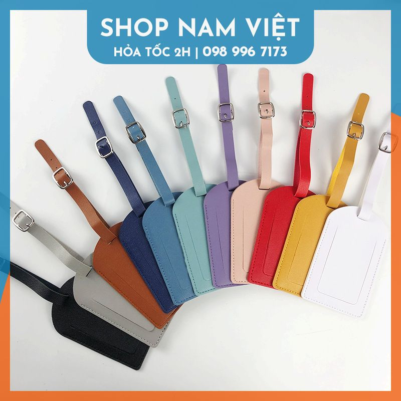Thẻ Hành Lý Chống Thất Lạc Da PU Cao Cấp - Sự Bảo Vệ Tối Ưu và Phong Cách Tinh Tế