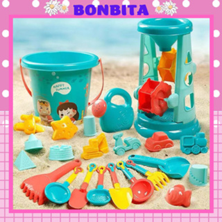Bộ đồ chơi xúc cát đi biển 18 14 chi tiết cho bé