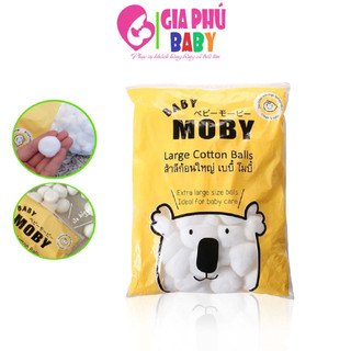 Bông moby đa năng 100g hàng chính hãng cho bé đảm bảo chất lượng