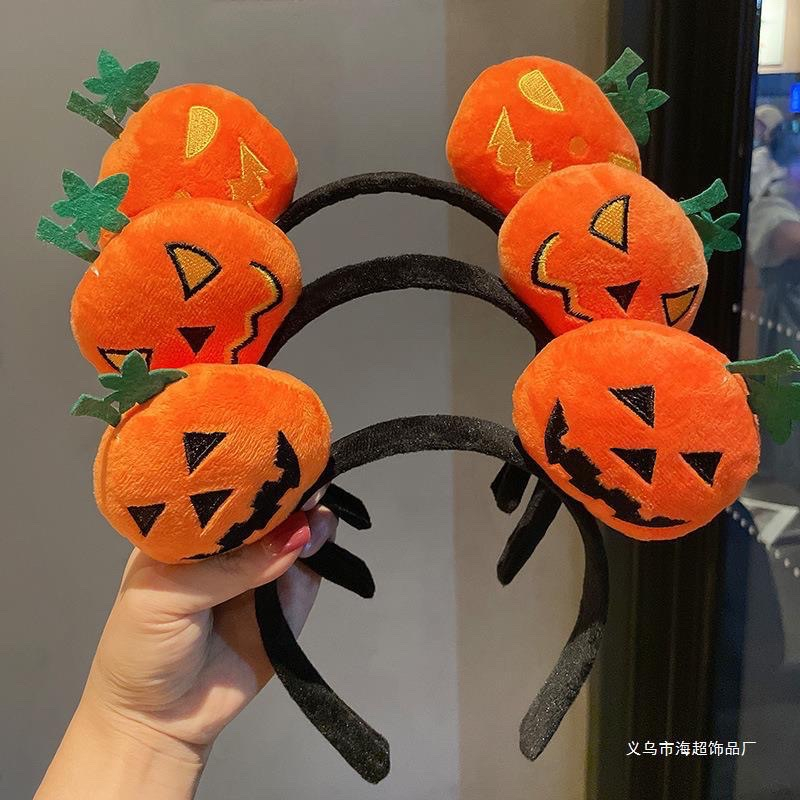 CC04 cài tóc nữ băng đô bờm tóc cosplay chú hề 🤡 trái bí Halloween 🎃 nhiều mẫu