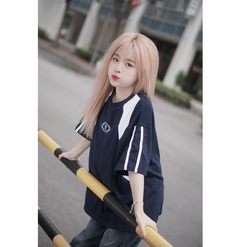 Áo Thun 05 Phối. Áo thun TACAT 100% Cotton 250gsm unisex Nam, Nữ RAGLAN Phối Cổ localbrand chính hãng