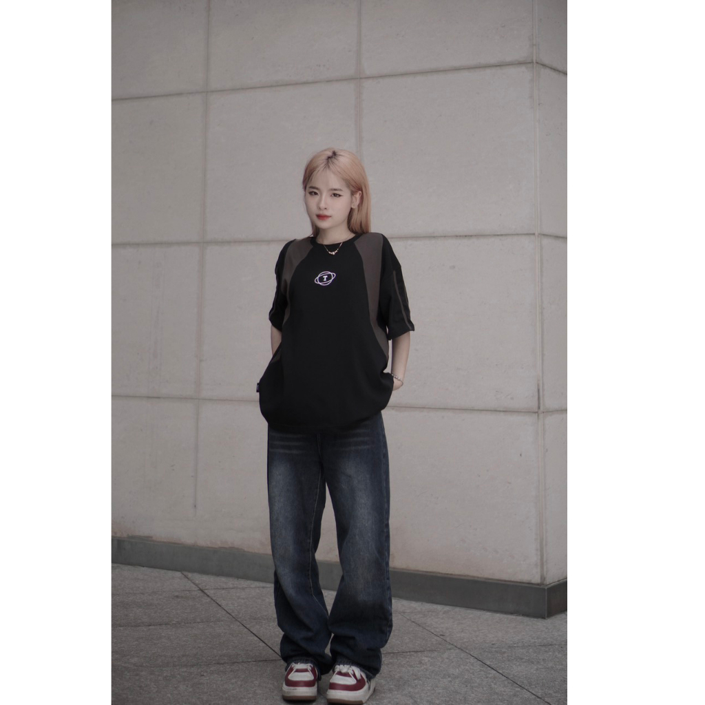 Áo Thun 05 Phối. Áo thun TACAT 100% Cotton 250gsm unisex Nam, Nữ RAGLAN Phối Cổ localbrand chính hãng