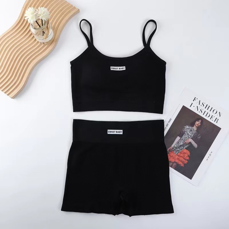 Set Bộ Tập Gym Yoga Erobic Co Giãn Đa Chiều Dây Đan Lưng Tôn Dáng Siêu Sexy 341