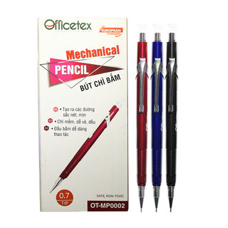 Bút chì kim thân sắt cao cấp officetex ot-mp0002 nét 0.7mm